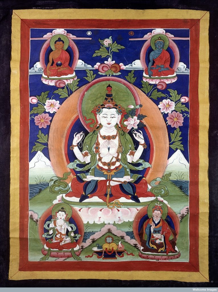 Picture of bodhisattva of compassion